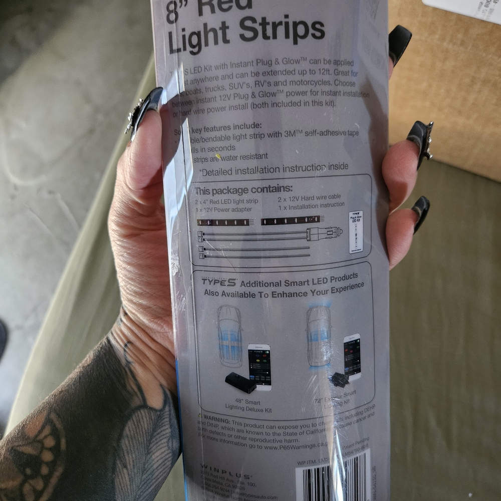 Red LED Light Strips - Picture 2 of 6